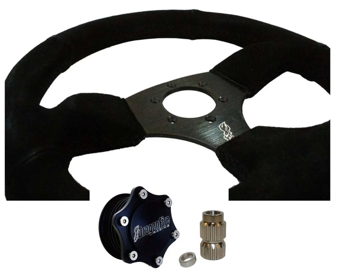 Polaris Rzr Steering Wheel & Quick-Release Hub By Dragonfire Racing 3