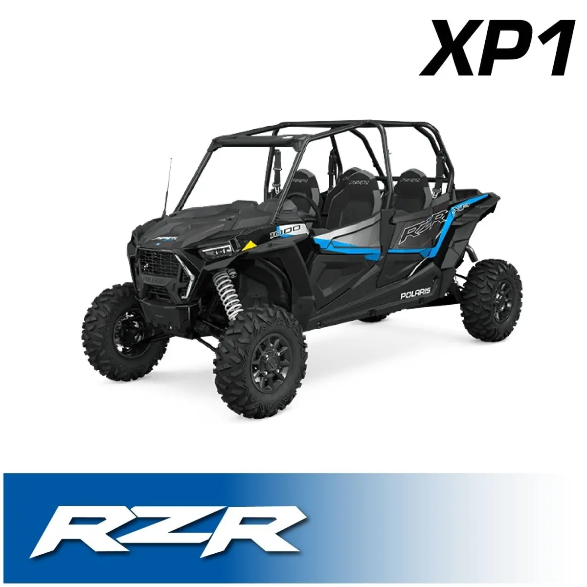 Polaris Rzr Xp 1000 Complete Communication Kit With Intercom And 2-Way Radio 1