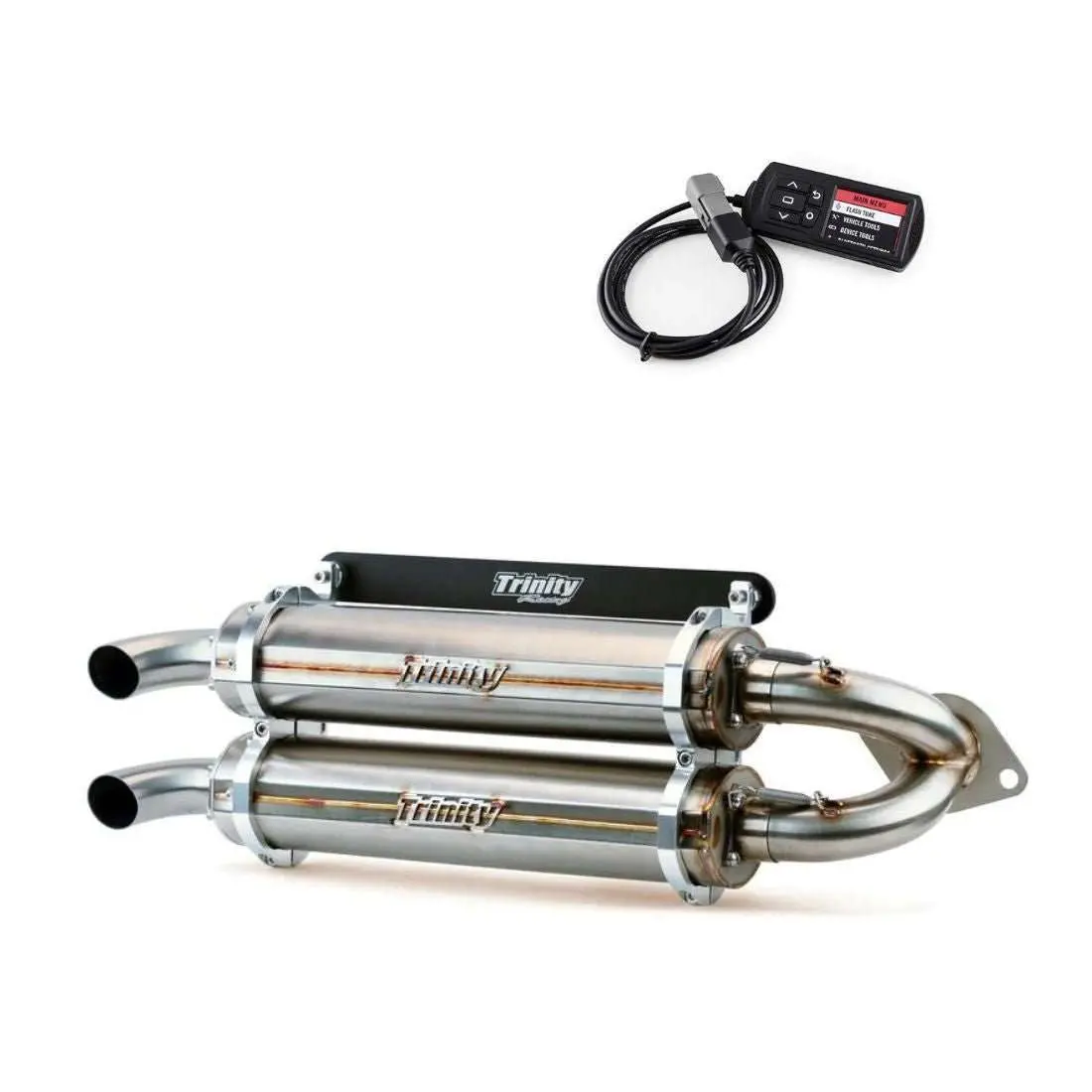 Polaris Rzr Xp 1000 Slip On Exhaust With Tuner | Trinity Racing 4