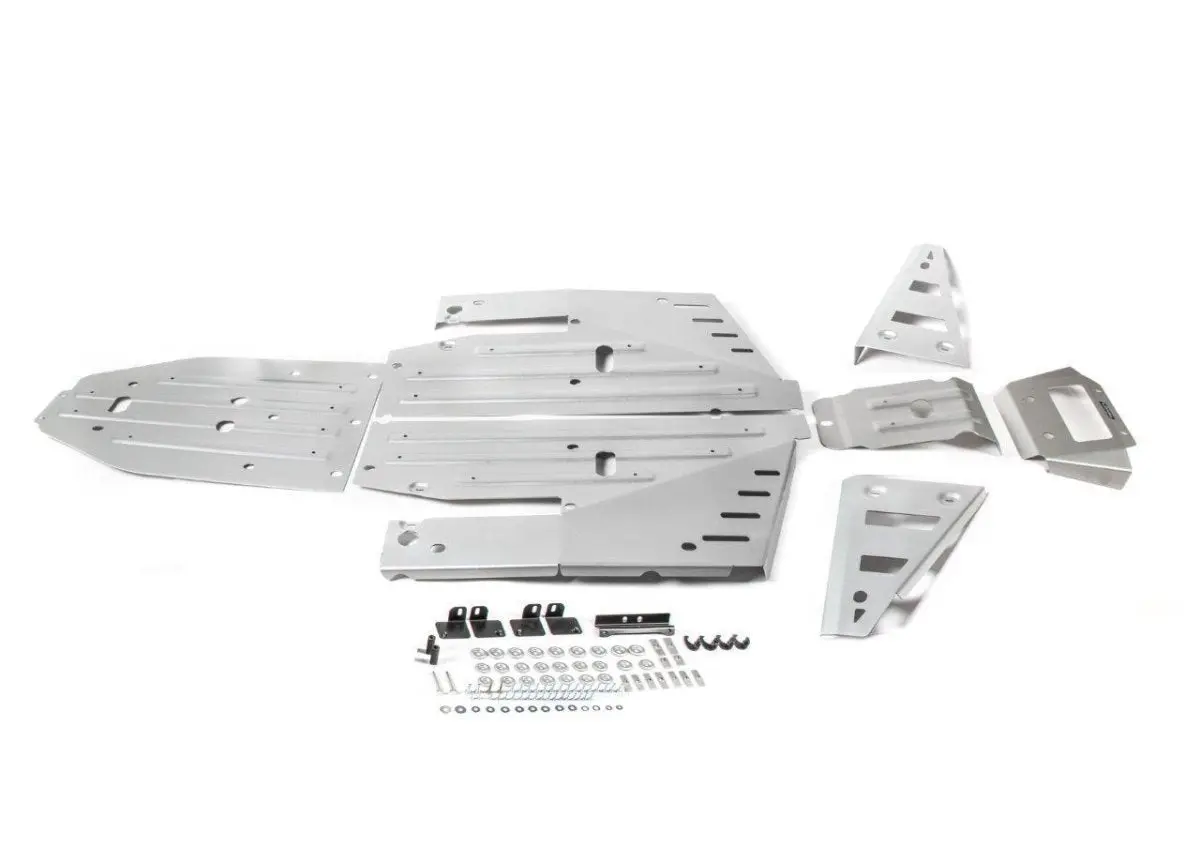 Polaris Rzr Xp 1000 / Turbo / 4 1000 / 4 Turbo Alloy Full Skidplate Kit 1