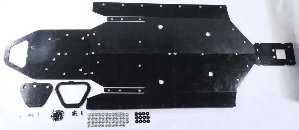 Polaris Rzr Xp 4 1000 | Xp 4 Turbo 1/2 Uhmw Full Skid Plate By Open Trail **Clearance** 1