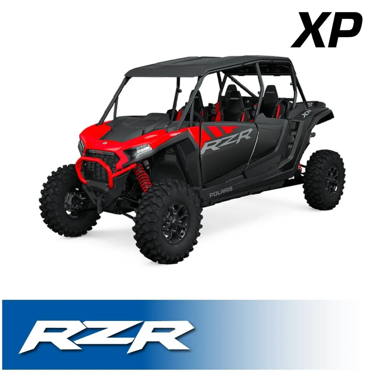 Polaris Rzr Xp 2024+ Complete Communication Kit With Rocker Switch Intercom And 2-Way Radio 1