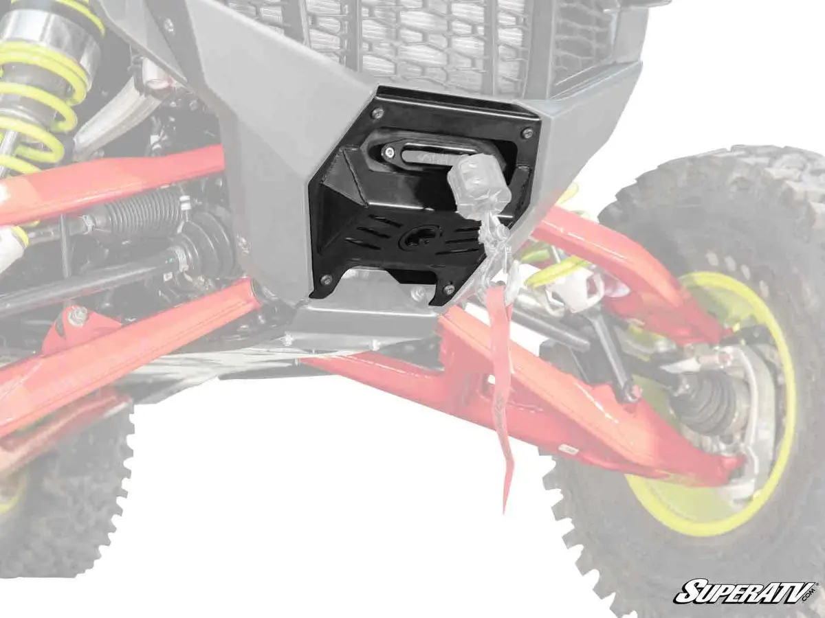 Polaris Rzr Pro R Winch Mounting Plate & Winch | Superatv 1