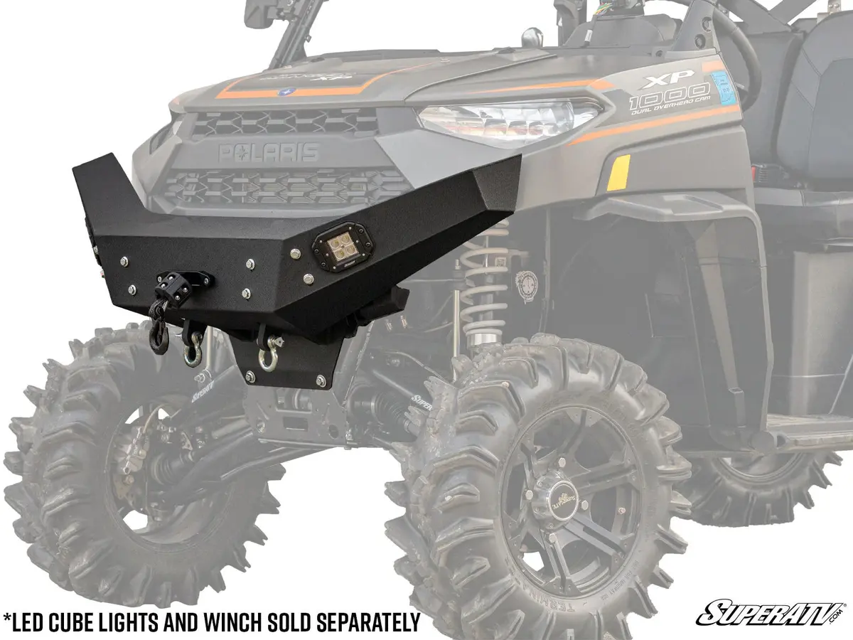 Polaris Ranger Xp Kinetic Winch-Ready Front Bumper 1