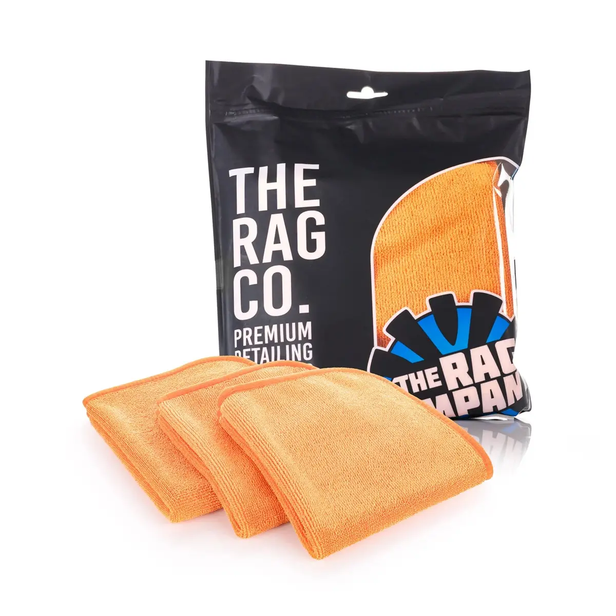 The Rag Company Premium Ftw Glass Towel – Streak-Free Clarity Meets Ultra-Soft Performance 16"X16" 1