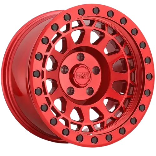 Black Rhino Primm Candy Red W/Black Bolts 1