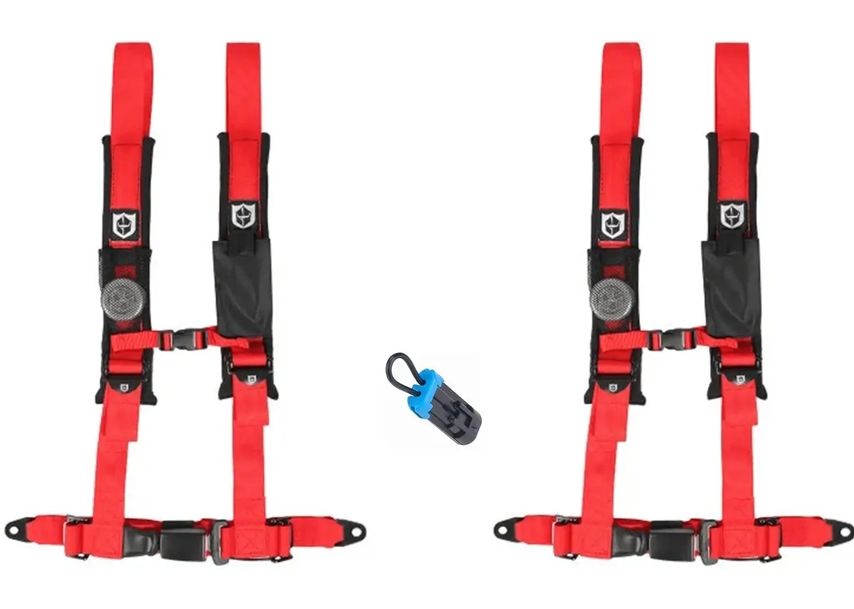 Pro Armor Auto Latch 4-Point Harness 2" Polaris Rzr / Can-Am Maverick Override Plug 2
