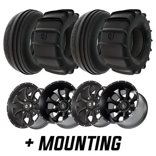Pro Armor Sand Tire & Wheel 15" Kit / 30" Tires 4/156 Bolt Pattern + Free $75 Rad Parts Gift Card 2