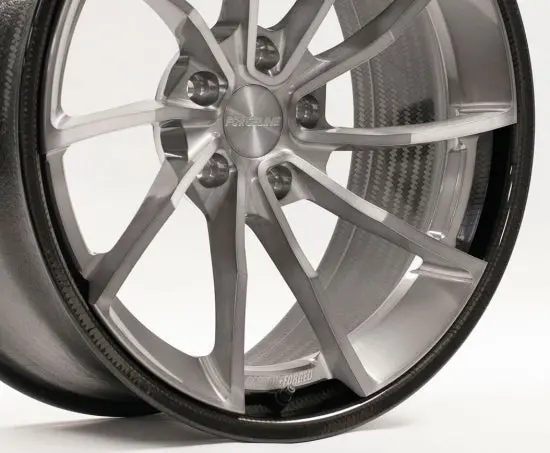 Forgeline: Cf202 3 Piece Wheels - Carbon Fiber 3