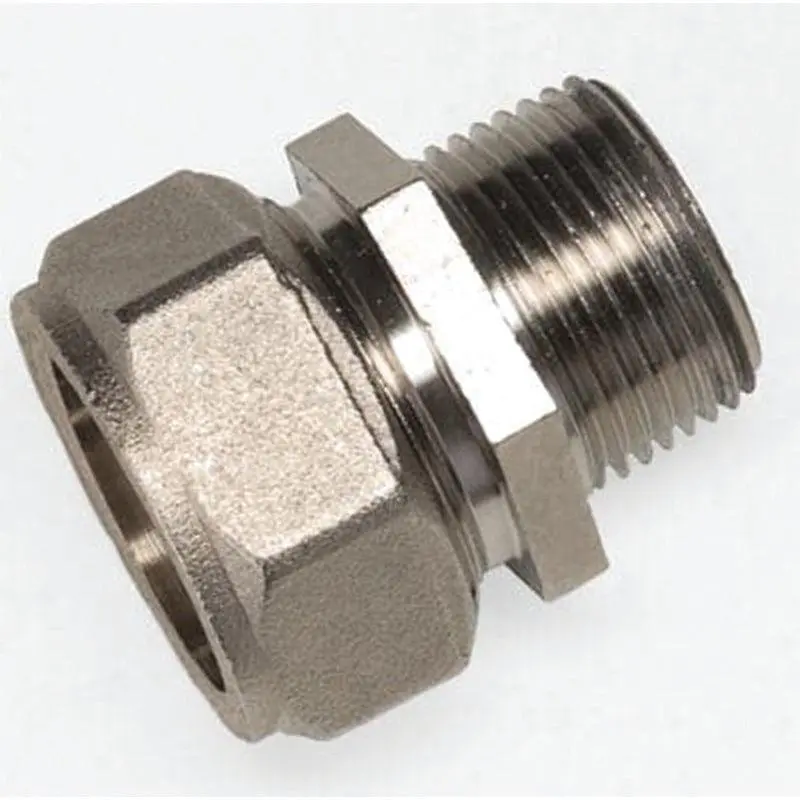 Rapidair Maxline Straight Tubing Male Npt Stainless Steel 1/2" 1