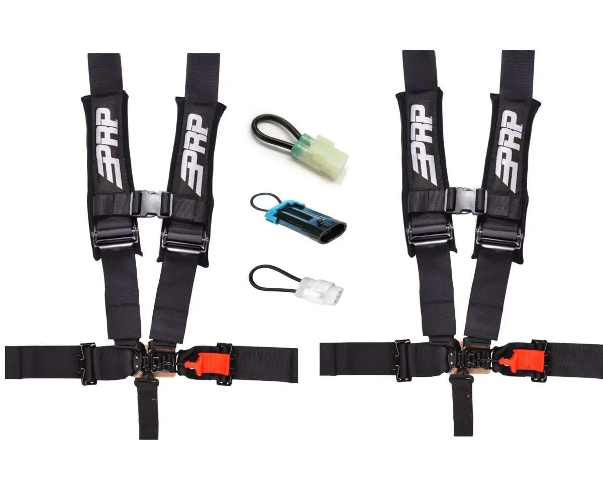 Prp 5 Point Harness Set In Black 5.3 With Override Bypass Plug 1