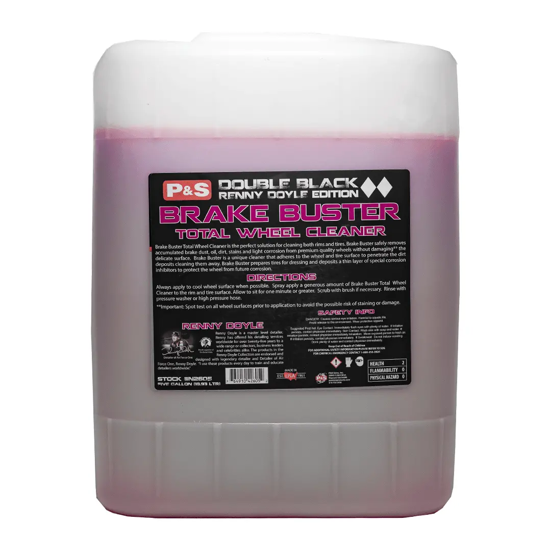 P&S Brake Buster Total Wheel Cleaner - Bulk Sizing 1