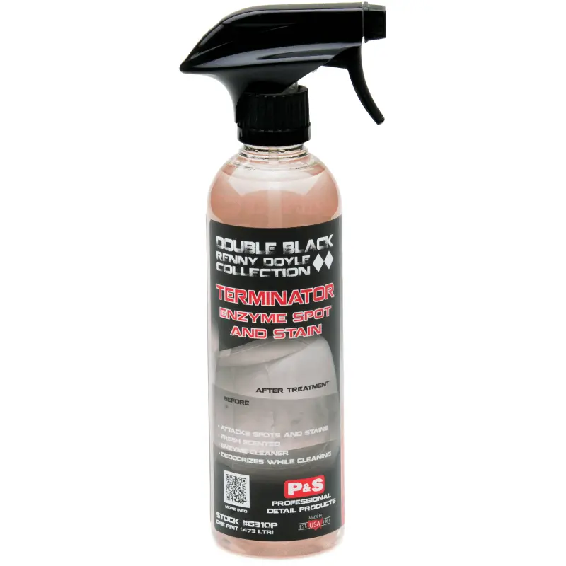 P&S Terminator Enzyme Spot And Stain Remover – Fast-Acting Interior Cleaner For Stubborn Stains 1