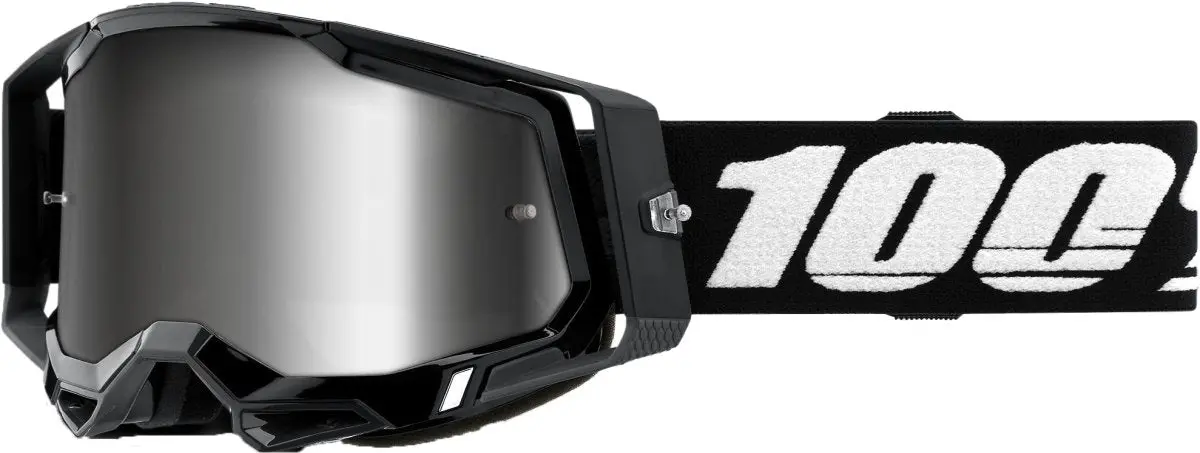 Racecraft 2 Goggle Black Mirror Silver Lens 1