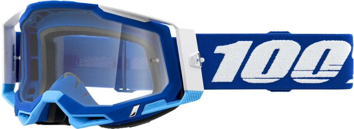 Racecraft 2 Goggle Blue Clear Lens 1