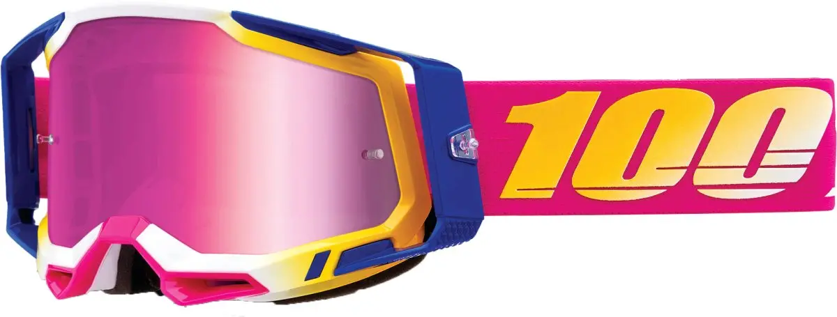 Racecraft 2 Goggle Mission Mirror Pink Lens 1