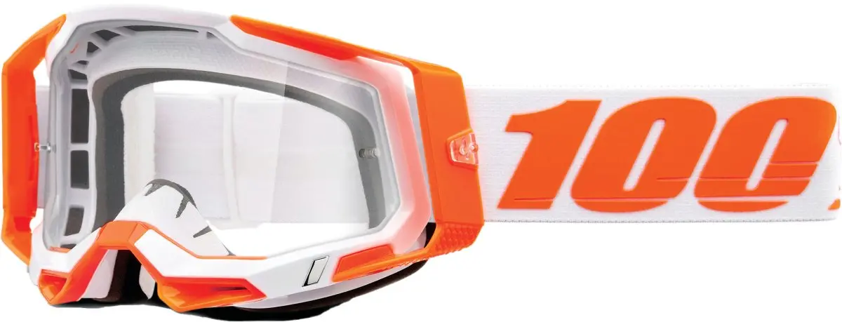 Racecraft 2 Goggle Orange Clear Lens 1