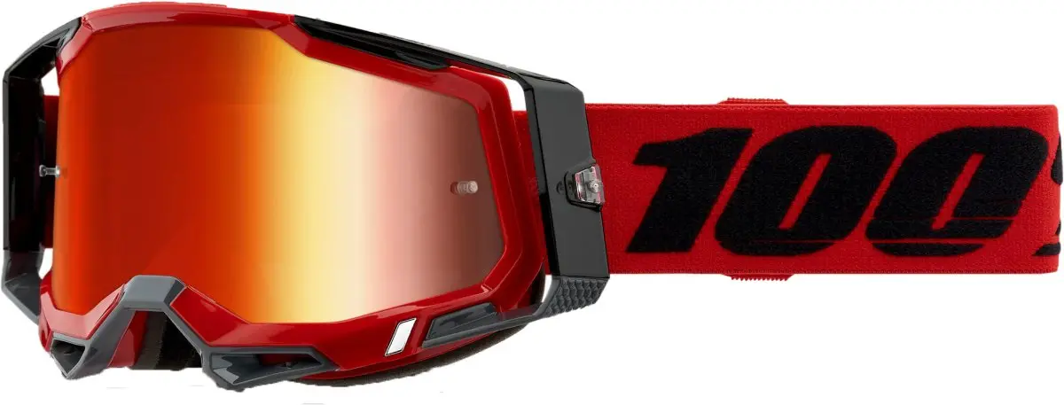 Racecraft 2 Goggle Red Mirror Red Lens 1