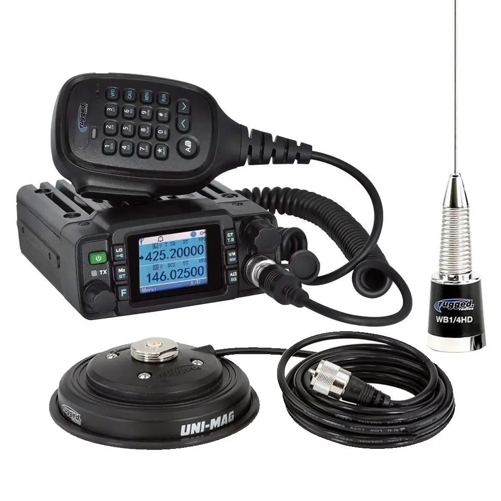 Radio Kit - Abm25 Waterproof Dual Band Amateur (Ham) Complete Radio Kit 1