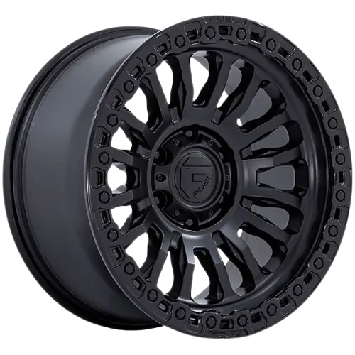 Fuel Rincon Fc857 Matte Black W/ Gloss Black Lip 1