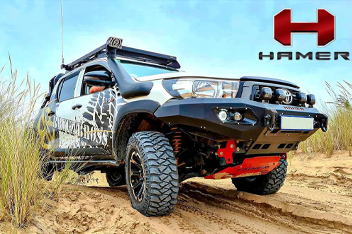 Hamer King Series Bull Bar - Toyota Hilux Revo Rocco 2017 On 1