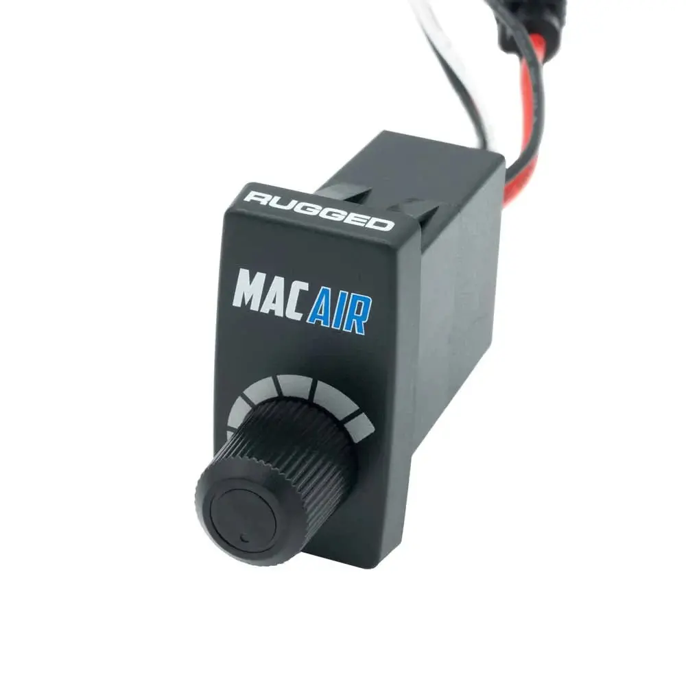 Rocker Switch Variable Speed Controller (Vsc) For Mac Helmet Air Pumper - Complete Switch & Wiring Harness 1