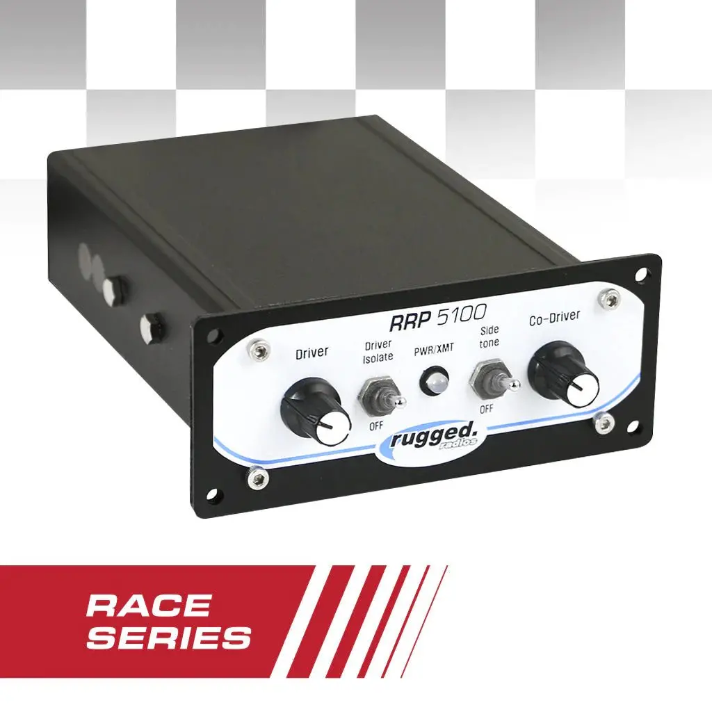 Rrp5100 Pro Race Series Panel Mount 2 Person Intercom 1