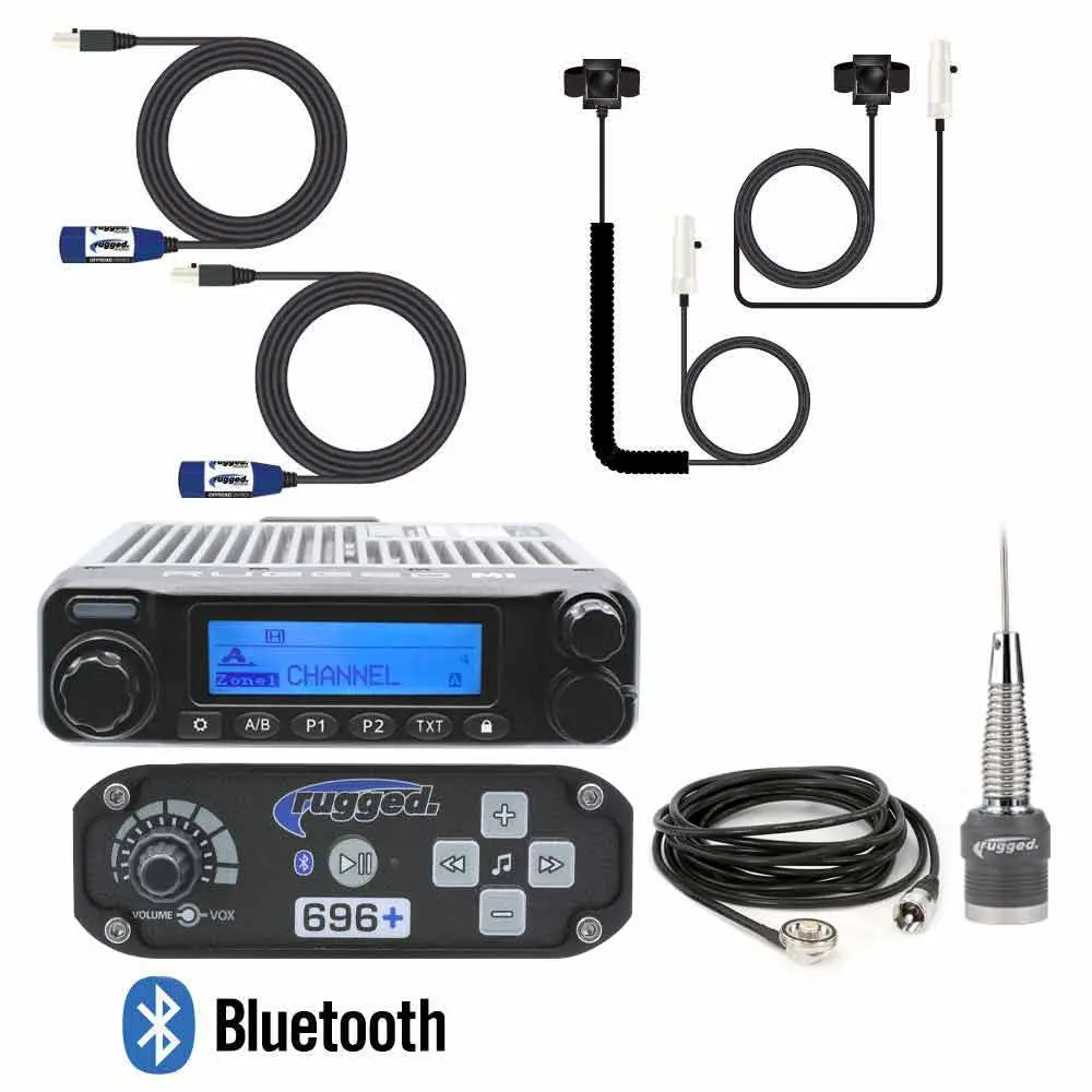 Rrp696 Plus 2 Person Bluetooth Intercom Builder Kit With M1 Digital Radio 1