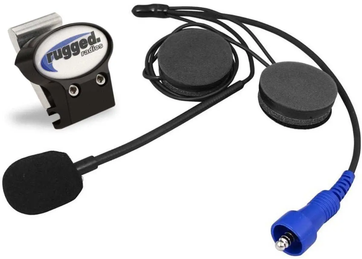 Rugged Radios Alpha Audio Off Road Helmet Kit With Microphone Hk-Ofsp-Aa 2
