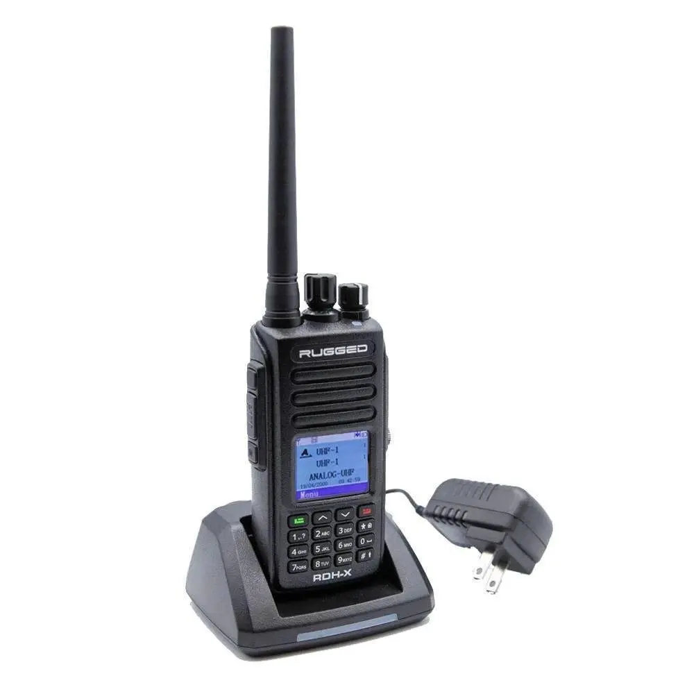 Rugged Radios Rdh-X Waterproof Uhf/Vhf Radio 1