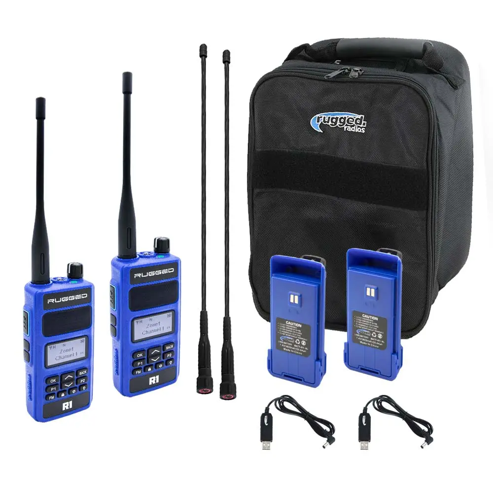Rugged Ready Pack With R1 Handhelds - Digital And Analog Business Band 1