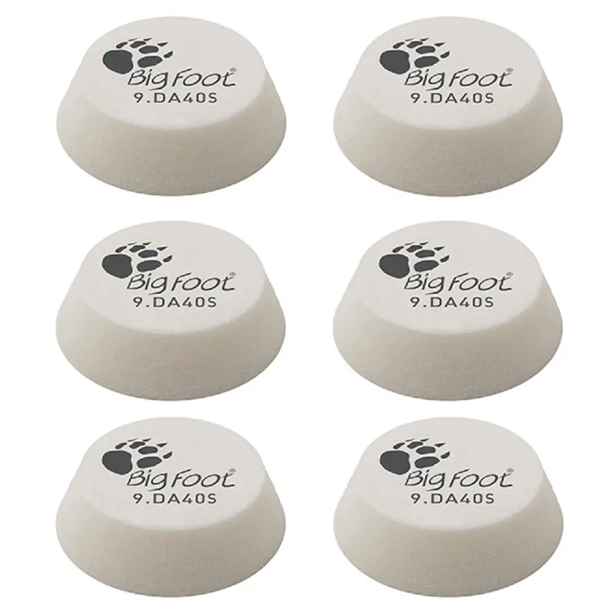 Rupes Da Ultra Fine Finishing Pad (White) 1.25" & 2" (Packs) 1