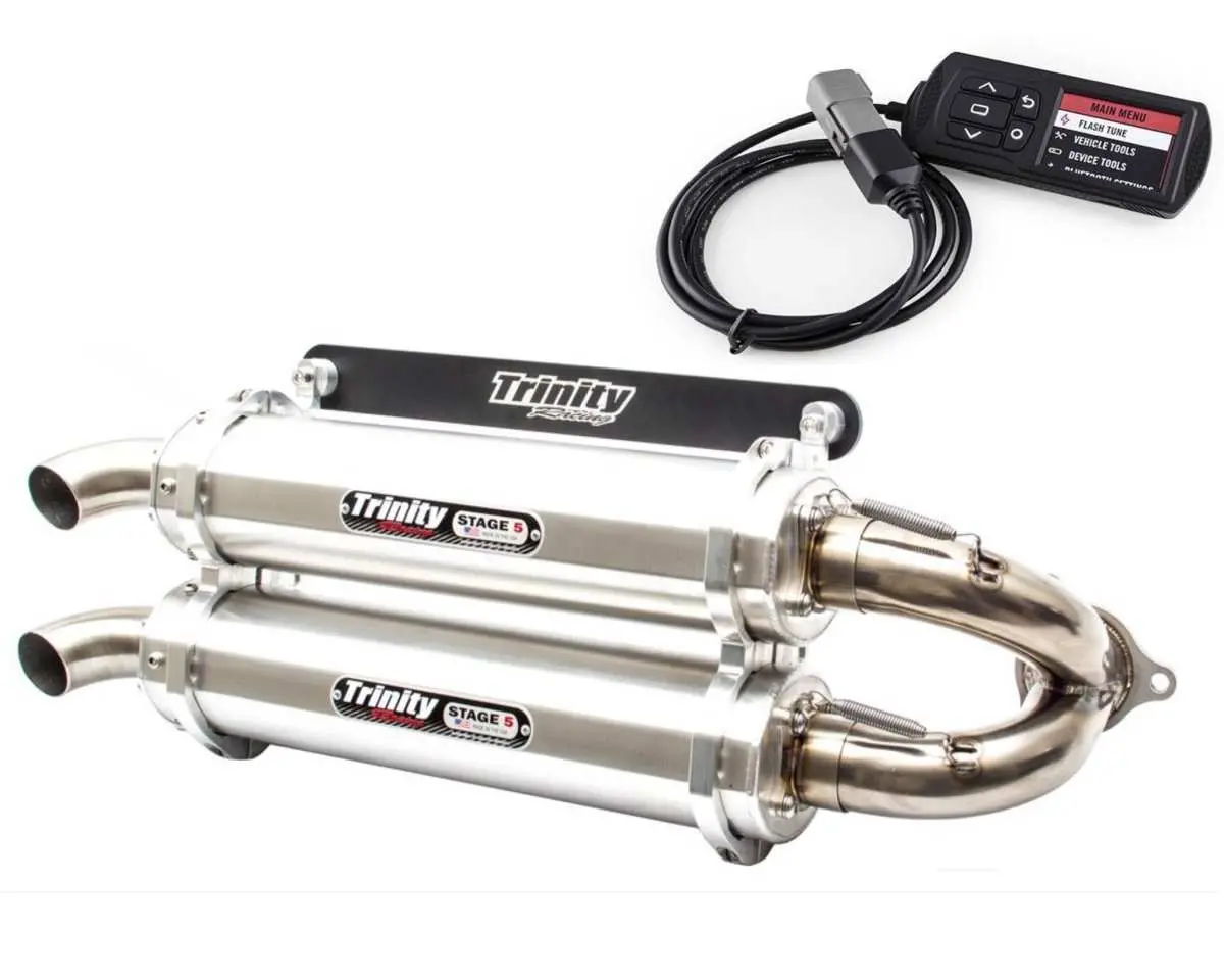 Rzr Pro Xp Slip-On Exhaust System And Tuner By Trinity Racing 2