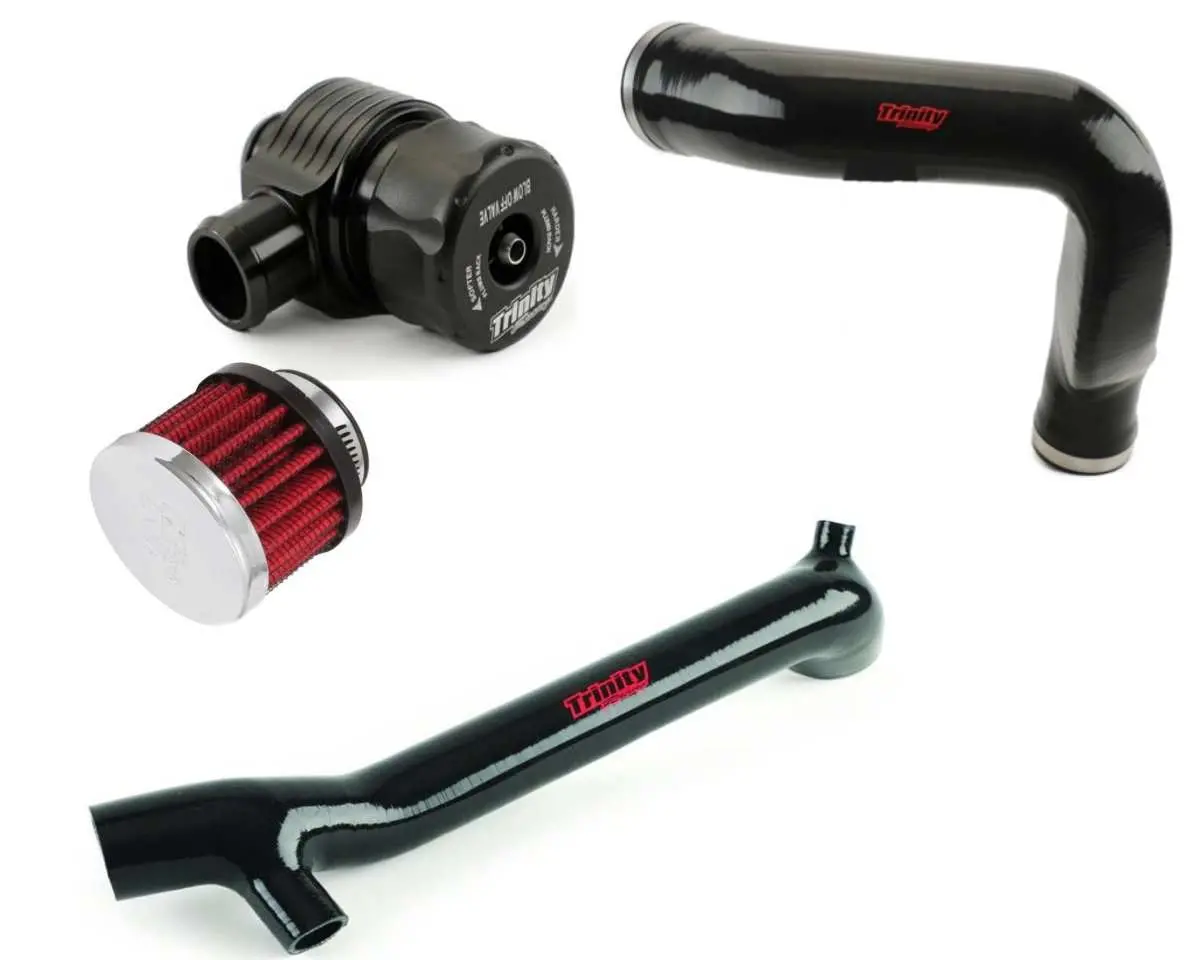 Rzr Pro Xp Upgraded Intake Tube & Boost Tube With Blow Off Valve With Free K&N Bov Filter By Trinity Racing 1