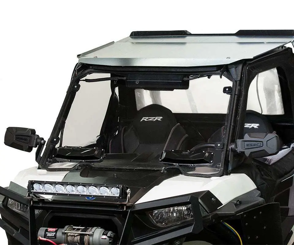 Seizmik Polaris Rzr 900S/1000S/1000Xp/Turbo Windshield Versa-Vent (Scratch Resistant Poly) 1