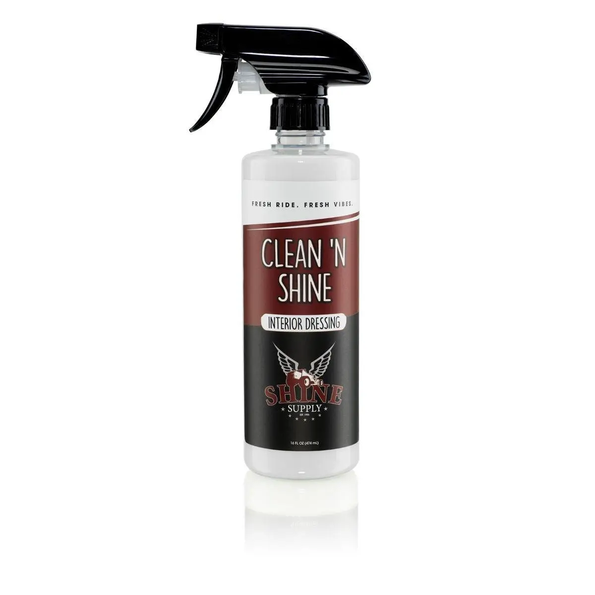 Shine Supply Clean 'N Shine - 16Oz. W/ Black Sprayer 1