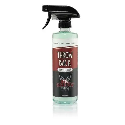Shine Supply Throw Back - 16Oz. W/ Black Sprayer Case 1