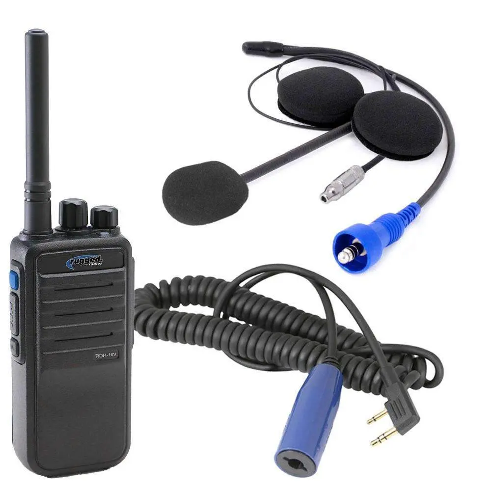 Single Seat Kit With Digital Radio & Helmet Kit 1