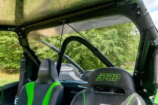 Soft Rear Windshield For Kawasaki Krx 1000 1