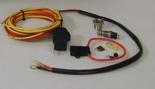 Dewitts: Spal Fan Wiring Harness With Relay And Temperature Switch 1