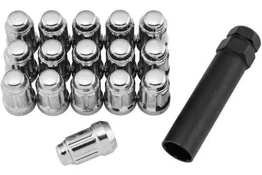 Spline Drive Locking Lug Nuts Locking With Key 12X1.5 4