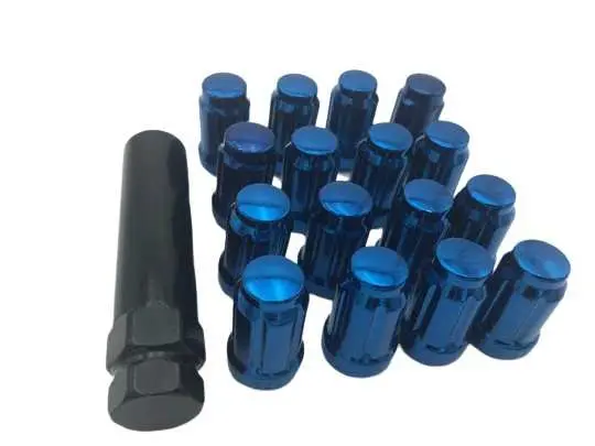 Spline Drive Locking Lug Nuts Locking With Key 12X1.5 4