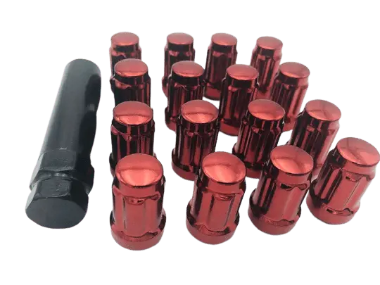 Spline Drive Locking Lug Nuts Locking With Key 12X1.5 2