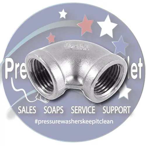 Stainless Steel 90 Degree Elbow 1