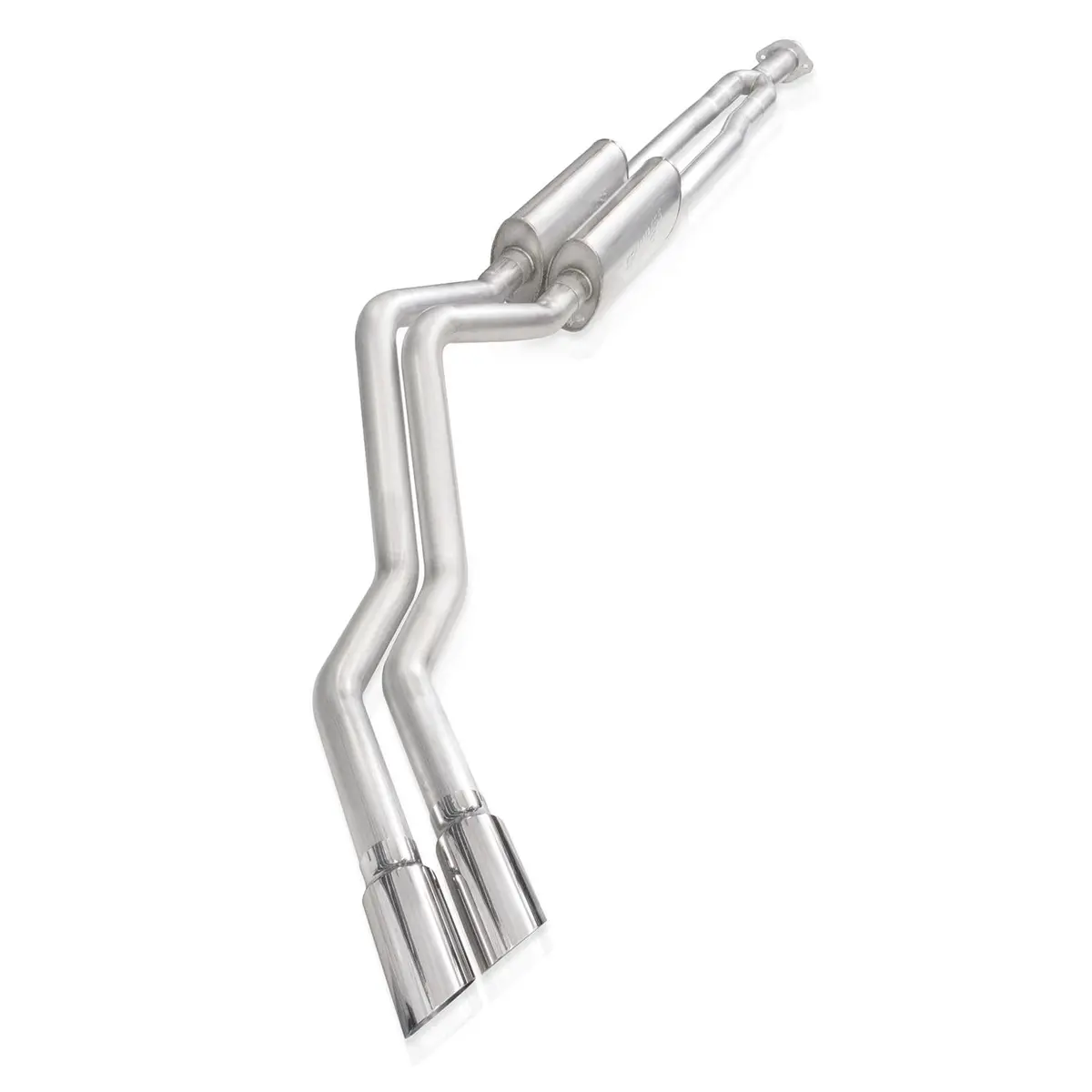 Stainless Works: 2020-21 Chevrolet Silverado Hd 6.6L Legend Catback Exhaust (Polished Tips) 2