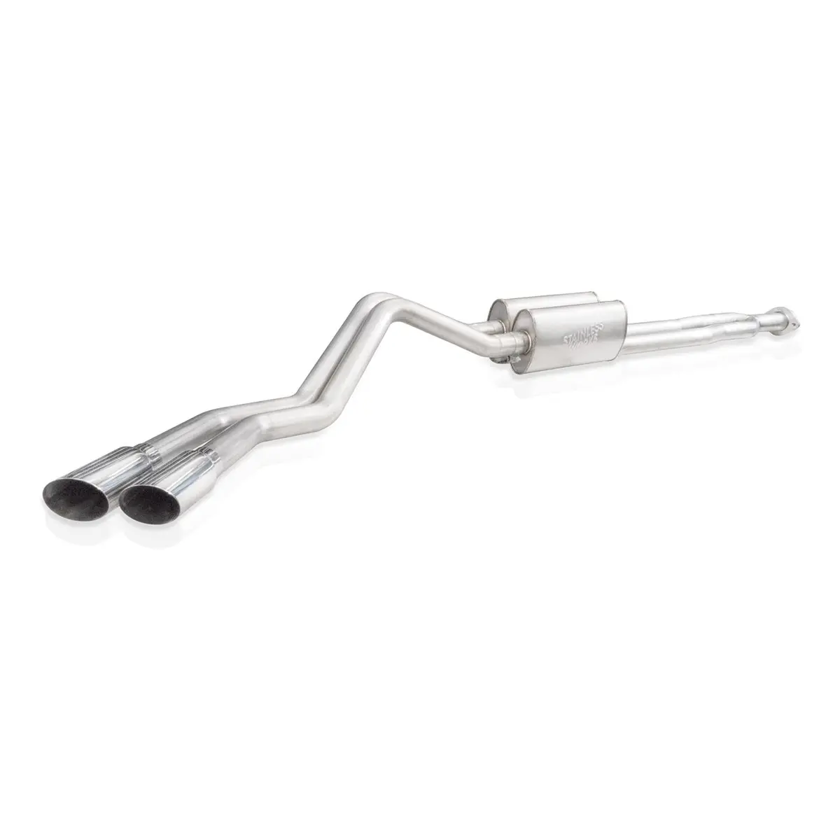 Stainless Works: 2020-21 Chevrolet Silverado Hd 6.6L Redline Catback Exhaust (Polished Tips) 1