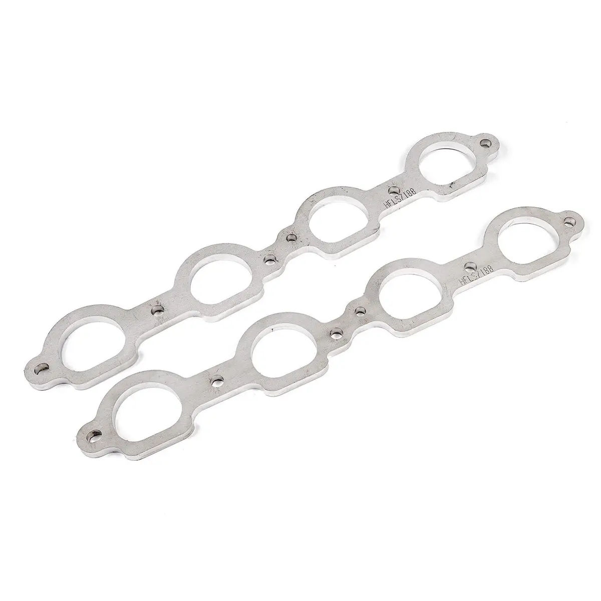 Stainless Works: Ls7 Chevrolet D-Port Shaped Header Exhaust Flanges 1