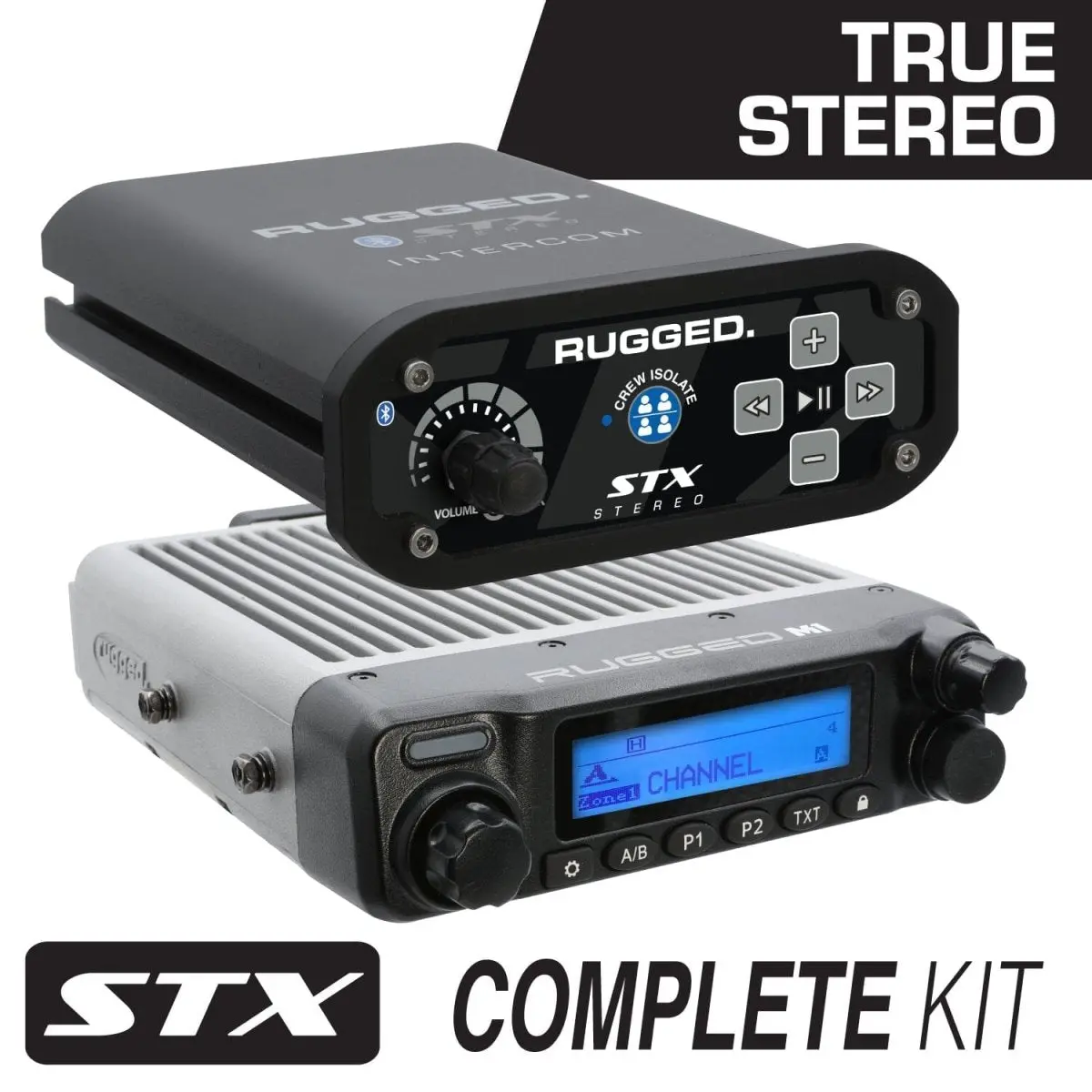 Stx Stereo Complete Master Communication Kit With Intercom And 2-Way Radio 1