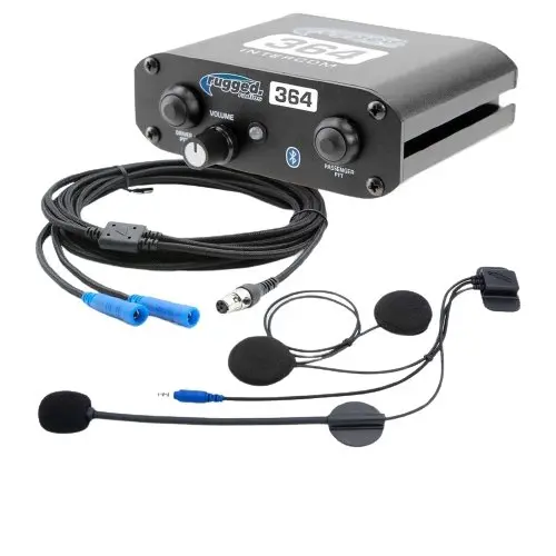 Super Sport 364 2-Person Intercom System With Helmet Kits | Rugged Radios 1