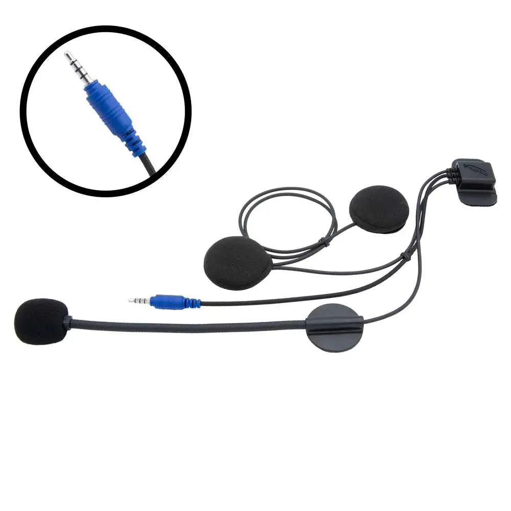 Super Sport Wired Helmet Kit With Alpha Audio Speakers & Mic 1